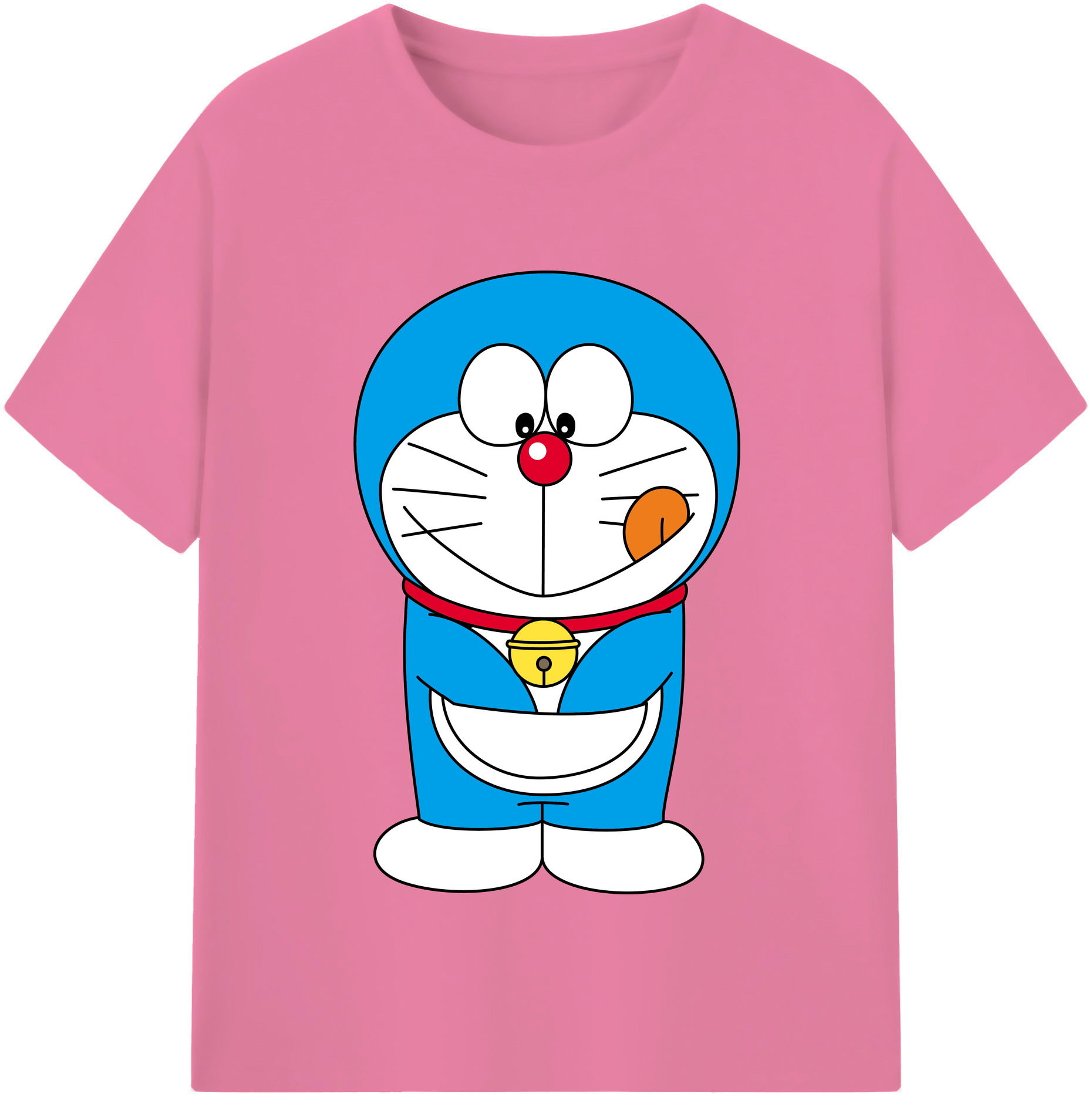（画像用） ドラえもん Doraemon 綿100％半袖Tシャツ（フロントプリント）